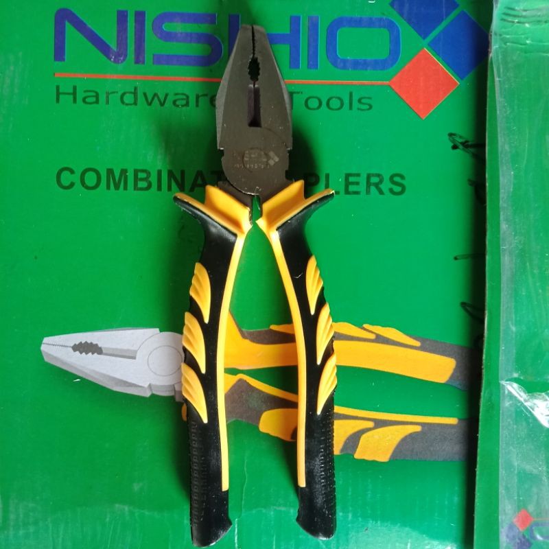 Tang Nishio / Tang Berkualitas / Tang Kawat / Tang Besi / Tang pegangan karet