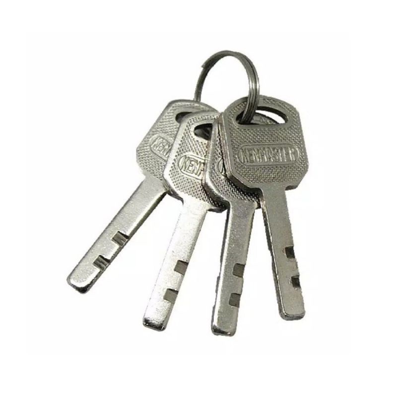 UK.50 mm isi Set 4 . Kenmaster , Kunci Gembok , Master key