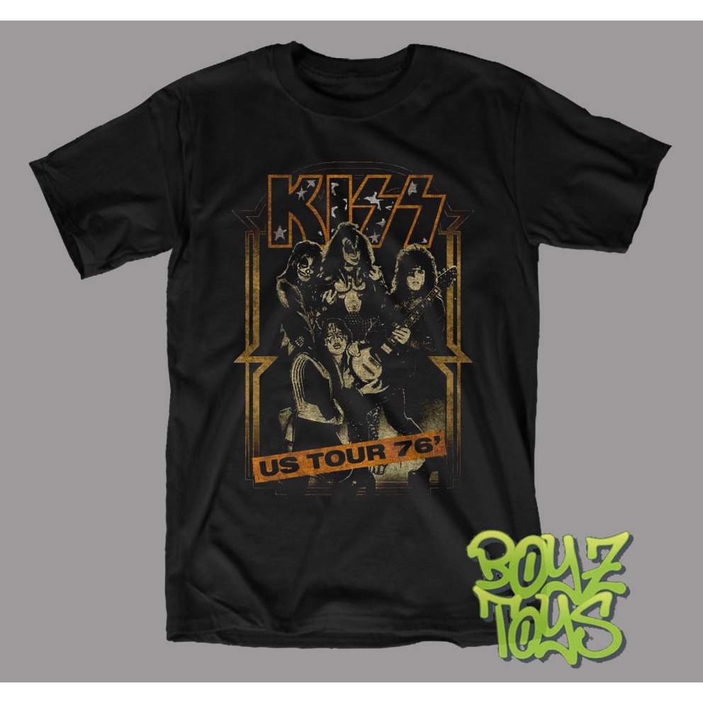 Kaos Band KISS - VINTAGE US TOUR 76