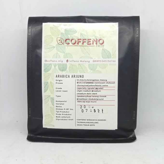 

Paling Dicari] Kopi Arabica Arjuna Natural - Giling Medium, 200Gr