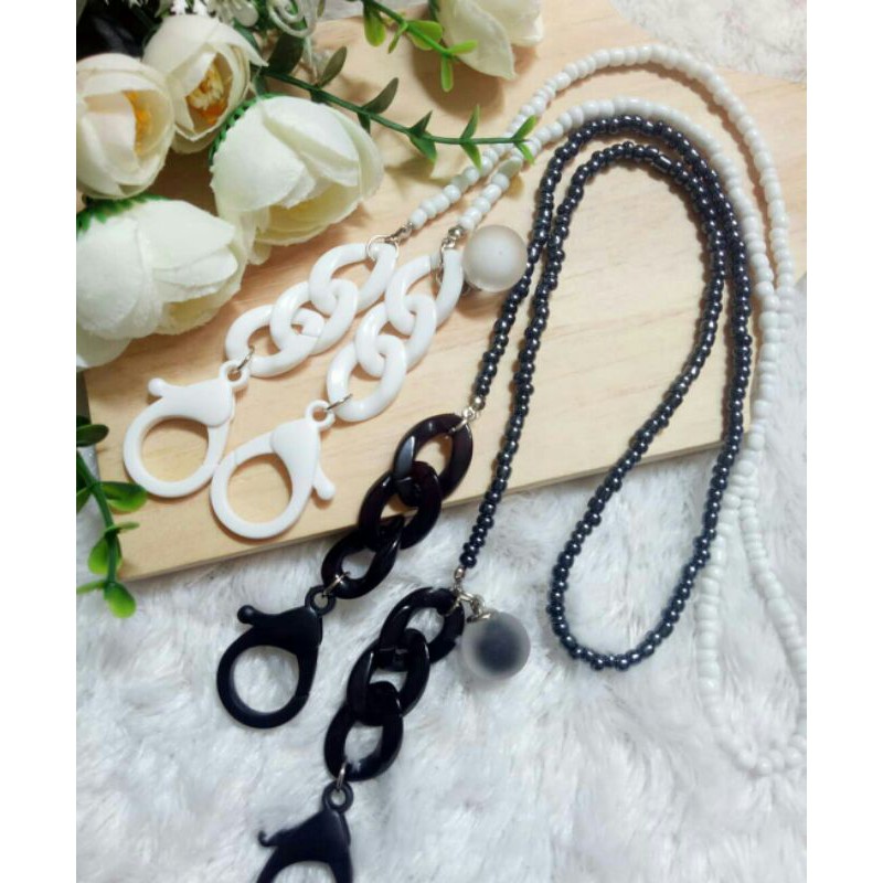 kalung masker / strapmask / tali masker