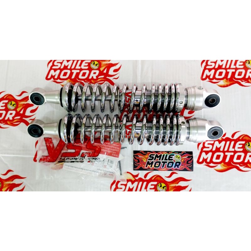 SHOCK YSS Z-SERIES 340 MM CHROME RX-KING/MEGA PRO/TIGER/BLADE/REVO/SUPRA 125/KPH