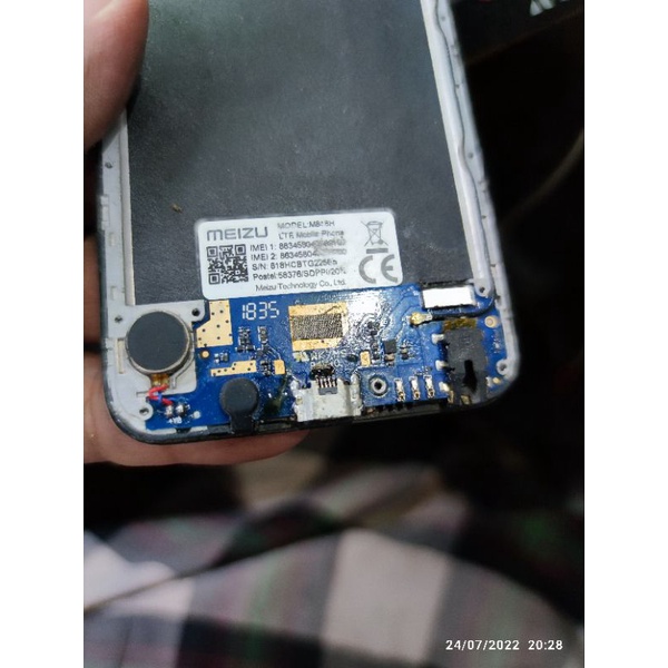 PCB BOARD CHARGER PAPAN KONEKTOR CES MEIZU C9 ori