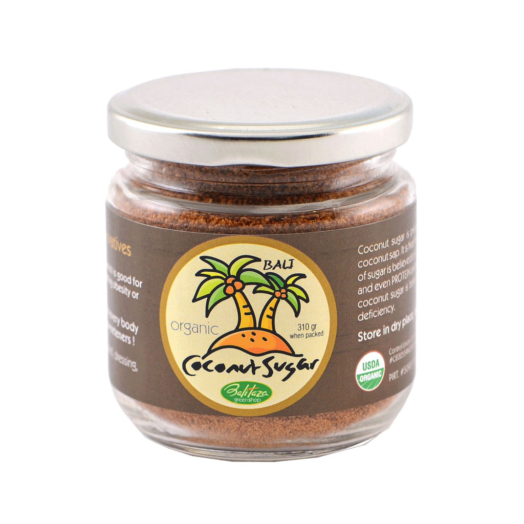 

Balitaza Organic Coconut Sugar 145gr /glassjar - Gula Kelapa Organik