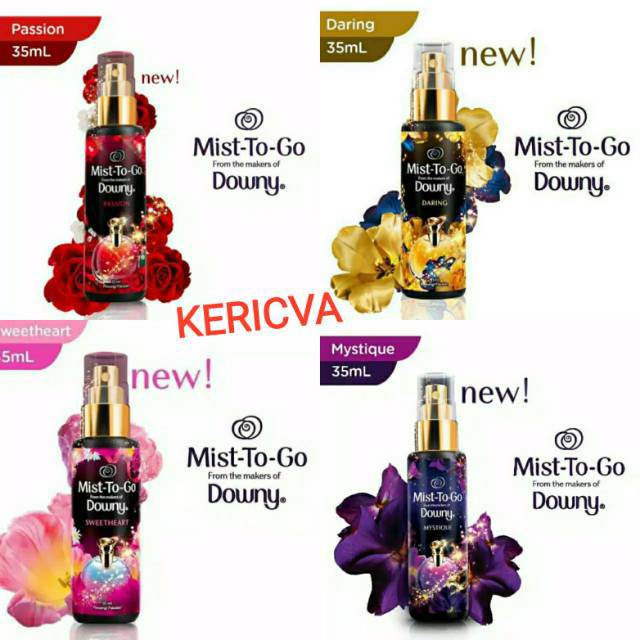 Downy mist to go pewangi pengharum pakaian downy