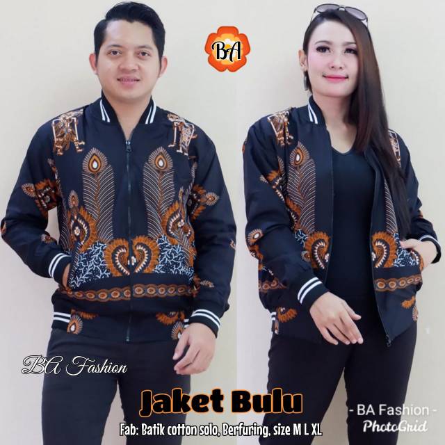 Jaket batik exclusive