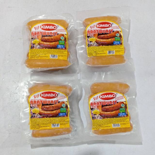 

KIMBO sosis bakar mini keju 10s 500gr