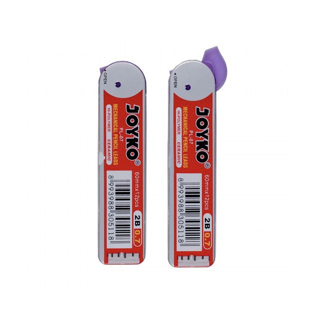 

ISI PENSIL PENCIL LEAD MEKANIK MECHANICAL 0.7mm PL-07 JOYKO LUSIN ECER GROSIR