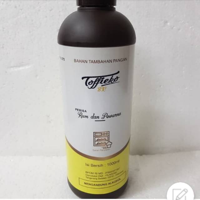 

toffieco rum butter cream 1kg ( pasta )