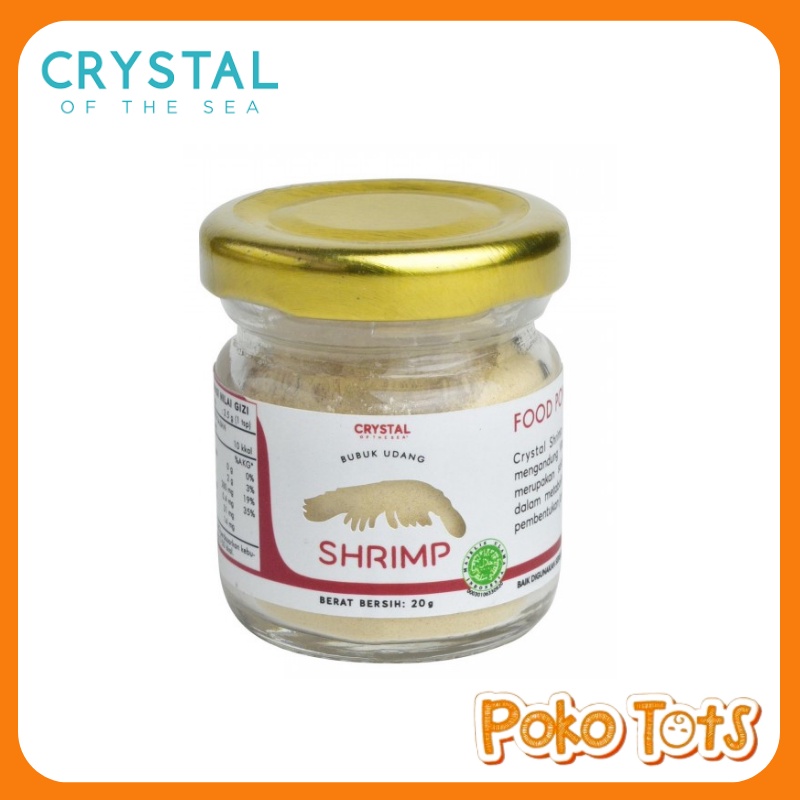 Crystal of the Sea Shrimp Food Powder 20gr Bubuk Udang Rebon 20 gr