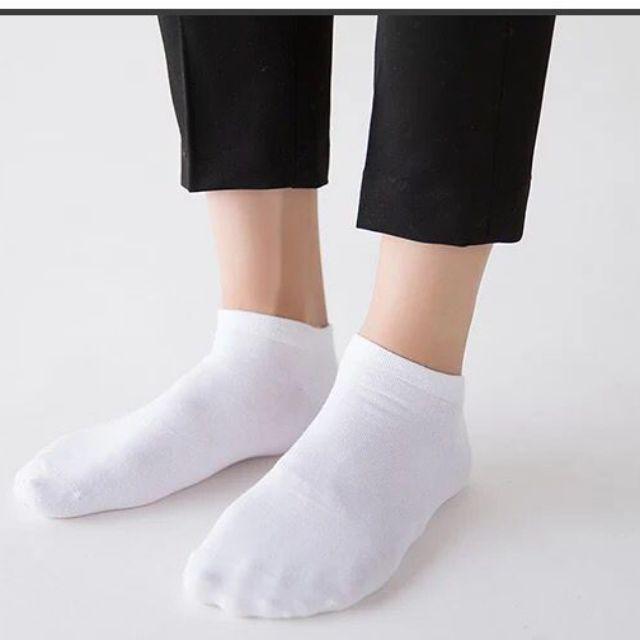 Kaos Kaki Polos Semata Kaki / Kaos Kaki Pendek Polos-Putih