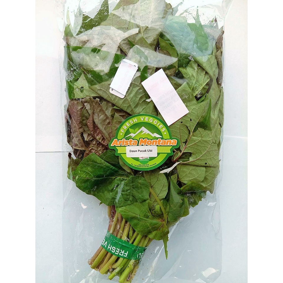 

RH DAUN PUCUK UBI ORGANIC 250 GR / DAUN ORGANIC SEGAR / FRESH VEGETABLES