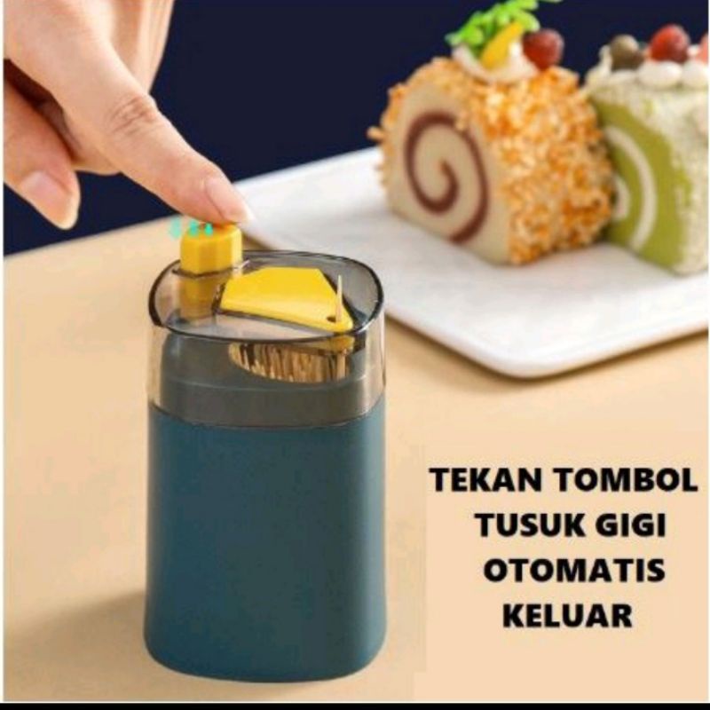 Tempat Tusuk Gigi Otomatis / Wadah Tusuk Gigi Otomatis