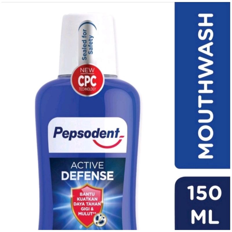 Pepsodent mouthwash Active Defense 150ml
