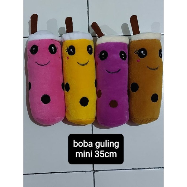 BONEKA BOBA MINI DAN GULING BOBA MINI