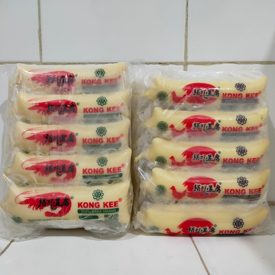 Jual Tahu Jepang Tofu Kong Kee Rasa Telur Ayam/Udang 140 gram Shopee
