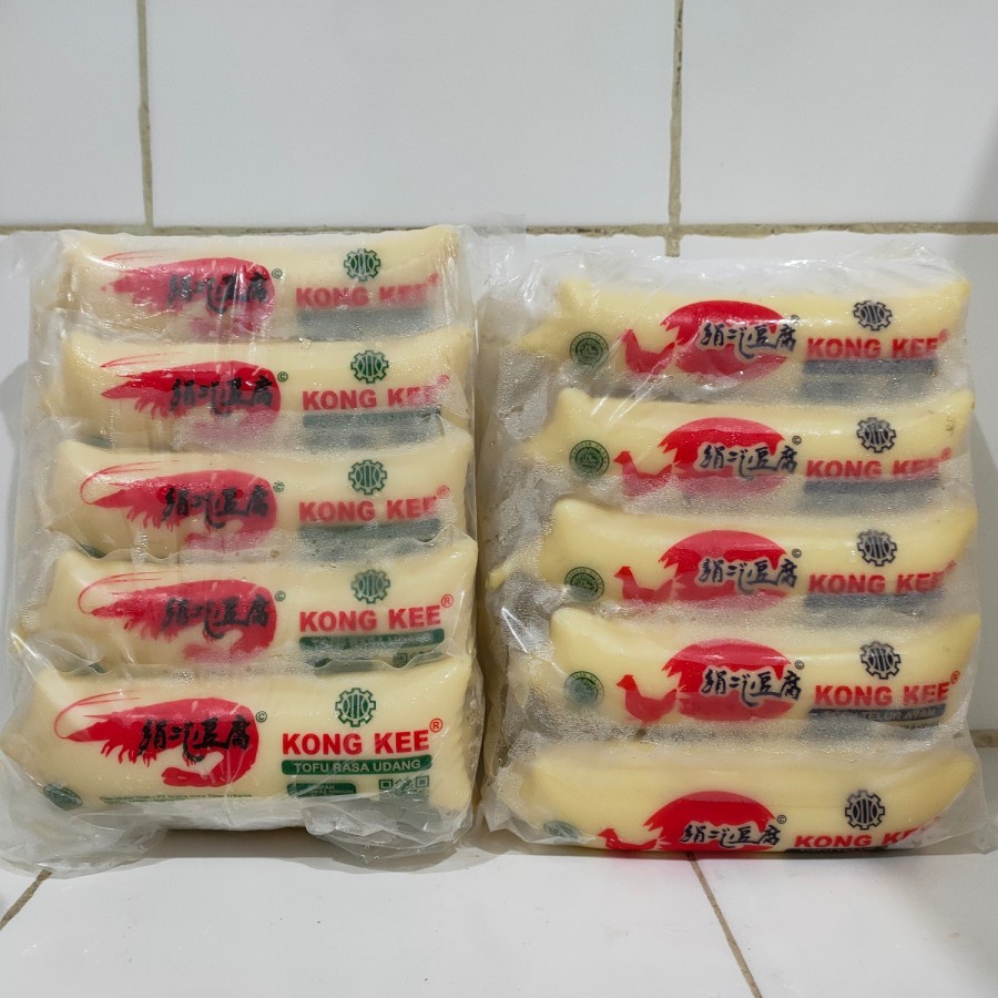 Jual Tahu Jepang Tofu Kong Kee Rasa Telur Ayam Udang 140 Gram Shopee