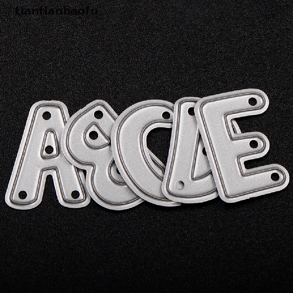 [tiantianbaofu] The alphabet die cuts metal die cutting dies scrapbooking embossing folder suit Boutique