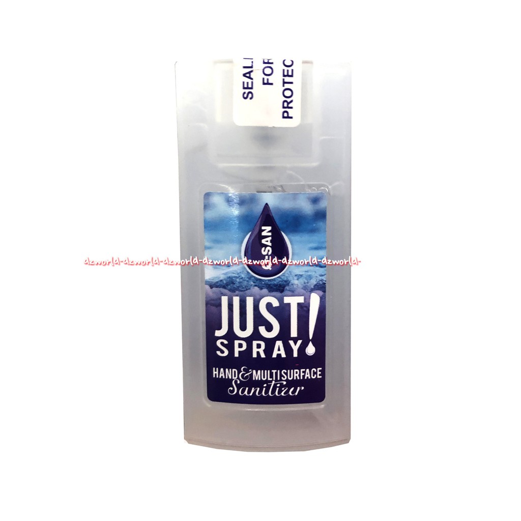 Just Spray Hand &amp; Multisurface Sanitizer 40ml Pembersih Tangan Instan