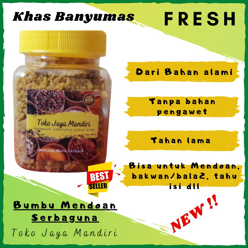 

Bumbu Tempe Mendoan Serbaguna / Bumbu Gorengan