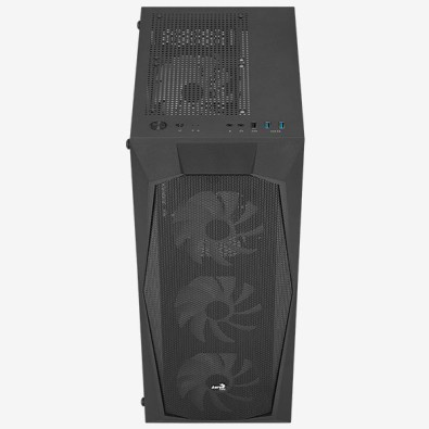 AEROCOOL Falcon - Atx - Free 4xfan RGB / Casing gaming