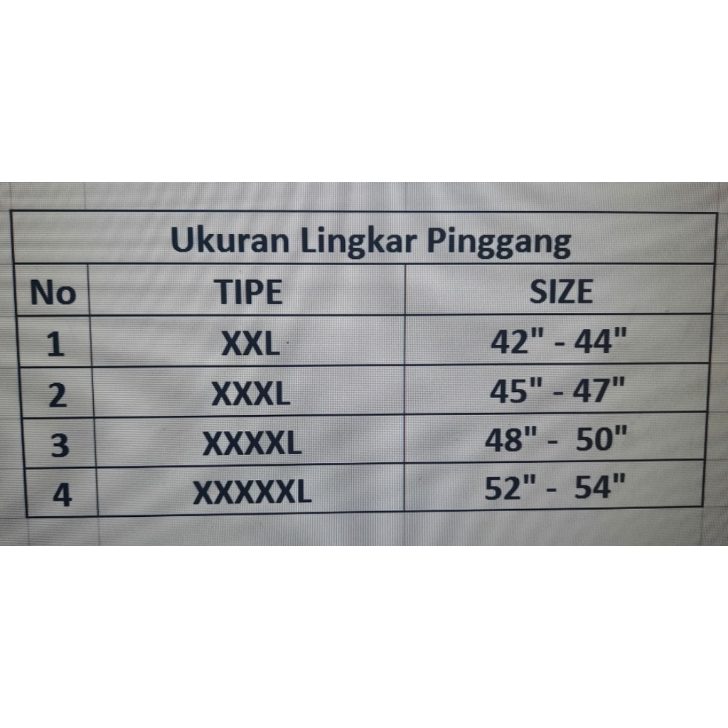 3 pcs Celana Dalam Pria JUMBO  Murah | cd BIG SIZE | SIze XXL XXXL XXXXL XXXXXL | Harga Grosir