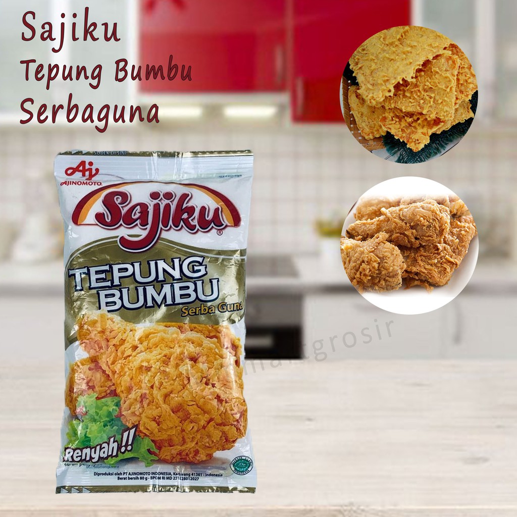 SAJIKU TEPUNG BUMBU SERBAGUNA RENYAH 75gr