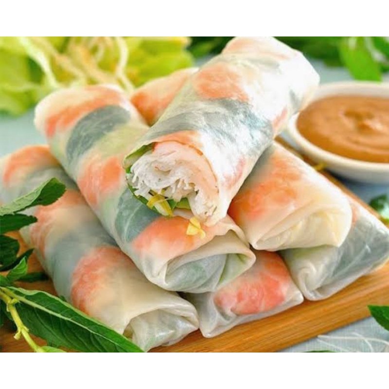 

Banh Trang Rice Paper Spring Rolls Kulit Lumpia Bening