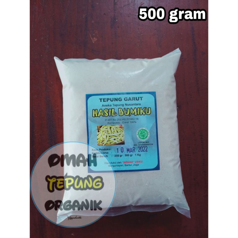 

TEPUNG GARUT Kemasan 500 Gram