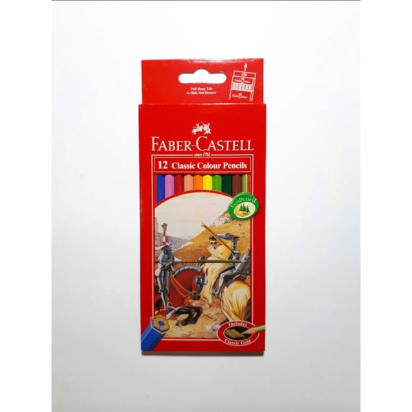 

Faber Castell 12 Classic Colour Pencil Panjang