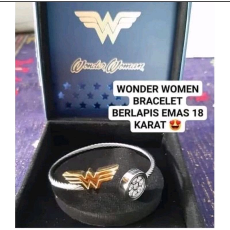Gelang wonder woman Kesehatan 100% Asli Mci (BARU & SEGEL)  Bracelet WW (Size L)