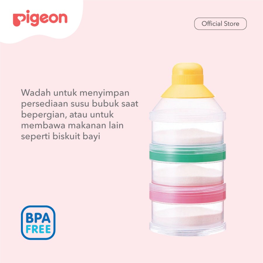 PIGEON Milk Powder Container / Tempat Susu Bubuk Bayi