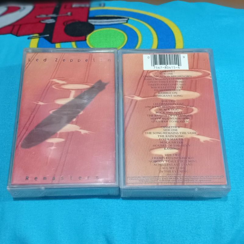 kaset pita LED ZEPPELIN Remasters
