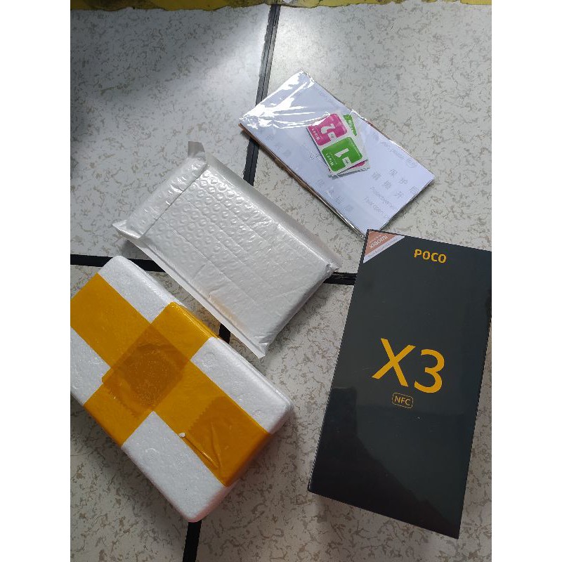 xiaomi pocophone 3X ram 8/128 blue,baru,segel,no repack