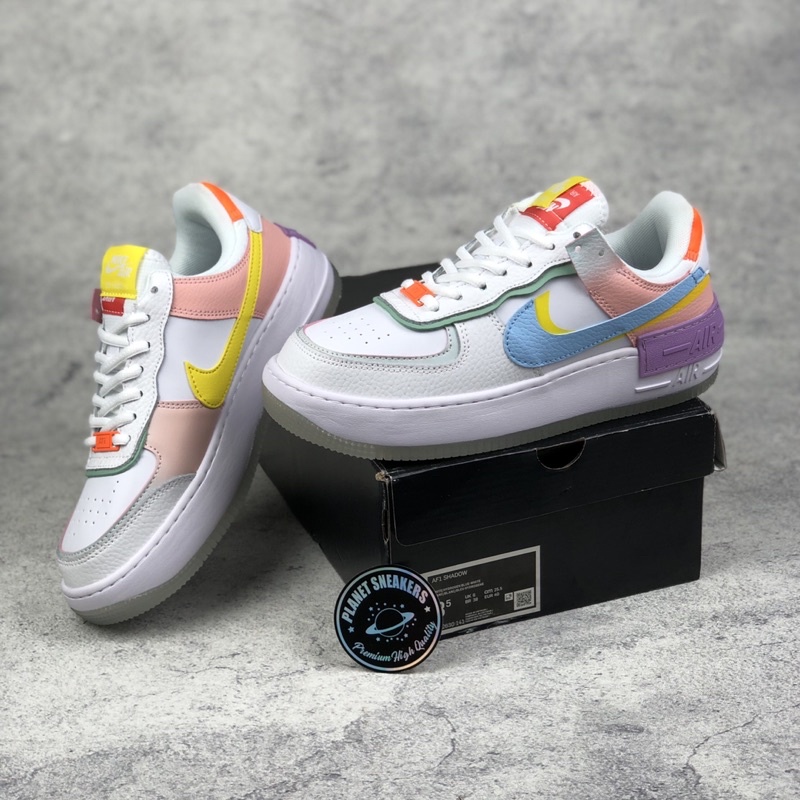 nike air force 1 shadow white hydrogen blue