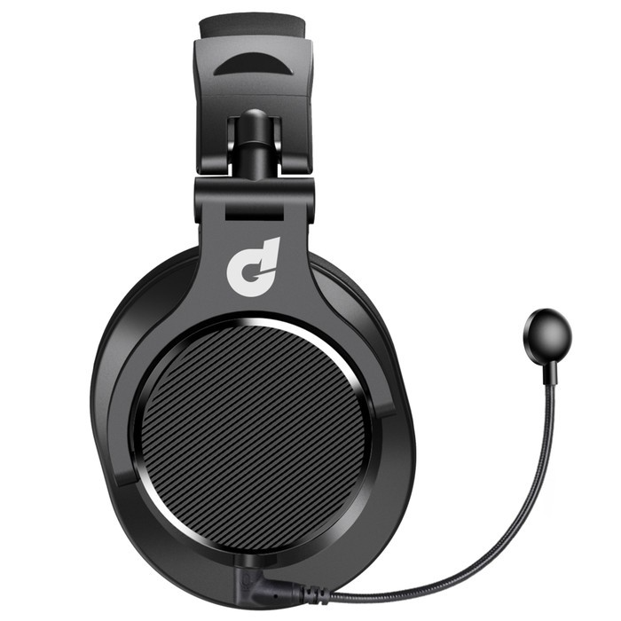 dbE DJ80 Foldable DJ Headphone with Detachable Microphone