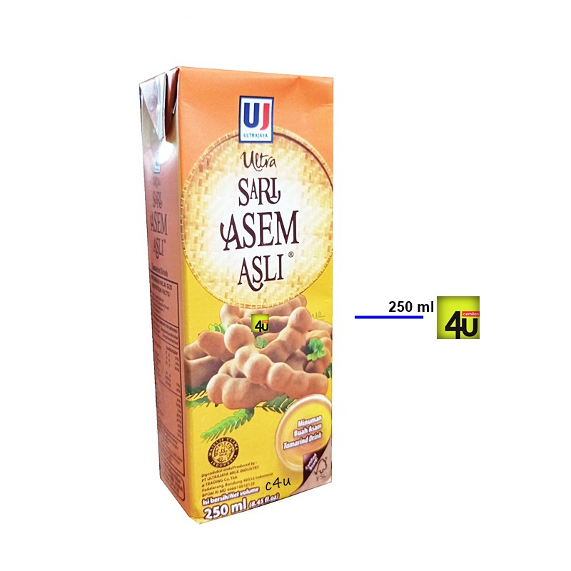 

Ultra Jaya - Sari Asem Asli RTD - 250ml