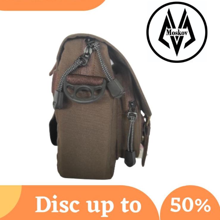 Harga Spesial.. MOSCOV Tas Front Block Sepeda Lipat multifungsi selempang rolltop Waterproof Frontbl