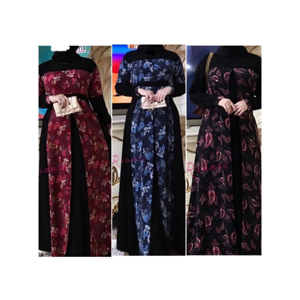 Gamis Jetblack by Rianti.id