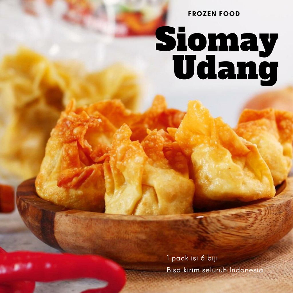 

Siomay Udang Frozen (isi 6 pcs) - Makanan Frozen Halal & Bersih