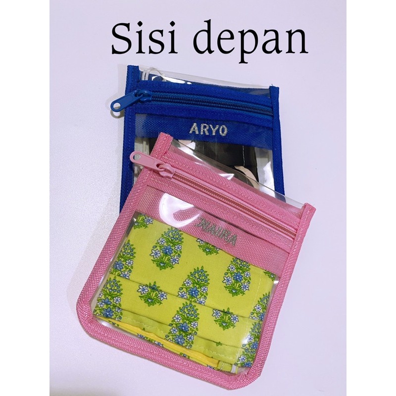 Fawn’G Handmade - Mask HOLDER 2in1/Dompet Masker 2 sisi