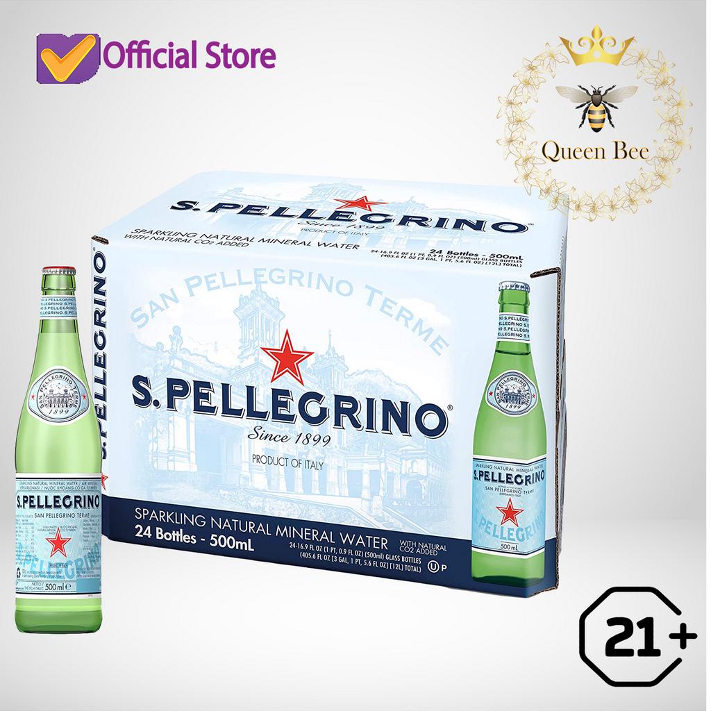 

San pellegrihno sparkling water 24 botol @500 ml