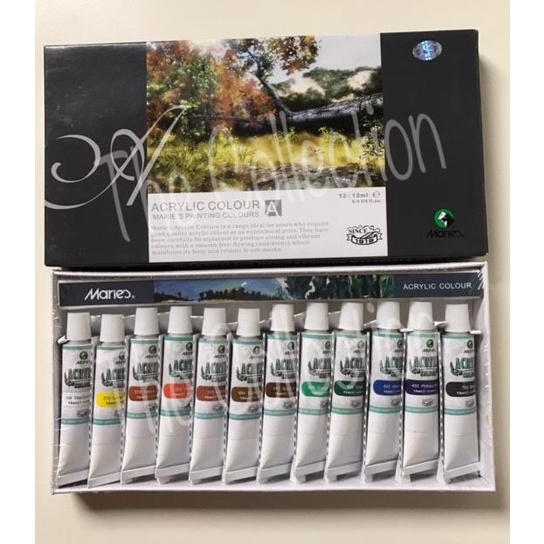 

TERBARU ATK0297MR 12 warna Maries Cat Acrylic Akrilik Colour 12ml 812B acrilik/CAT AKRILIK SET/CAT AKRILIK SET 24 WARNA/CAT AKRILIK PASTEL/CAT AIR/CAT AIR LUKIS SET/CAT AIR GIOTTO/KUAS LUKIS 1 SET/KUAS LUKIS KECIL/KUAS LUKIS LENGKAP/KANVAS LUKIS/KANVAS