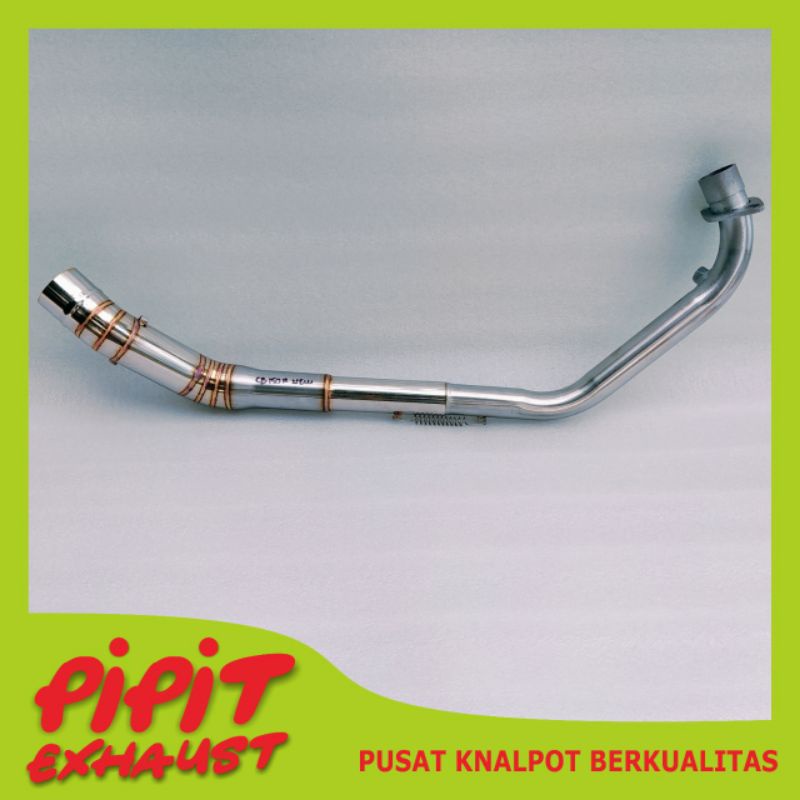 Jual Pipa Leher Knalpot Honda Cb150r New Full Stainless Shopee Indonesia 9751