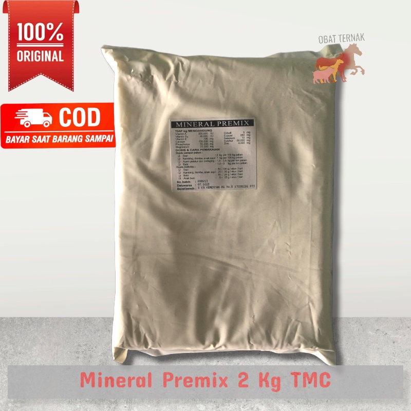 Mineral Premix 2 Kg TMC Vitamin untuk Sapi Kambing Ayam Babi