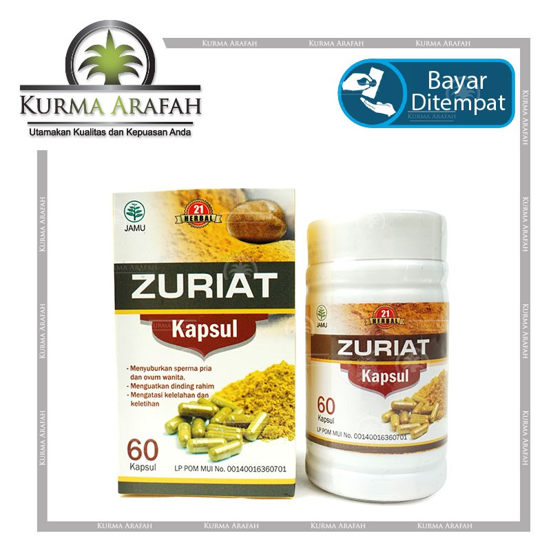 Madu zuriat / Kapsul Zuriat 21 60 Biji / Promil Zuriat