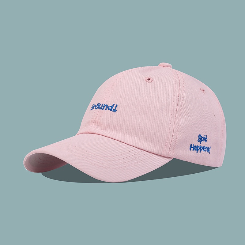 Topi Baseball Matahari Musim Panas Motif Bordir Gaya Korea Jepang Untuk Wanita