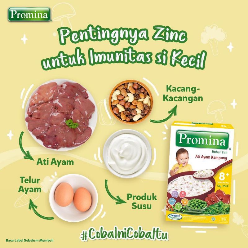 PROMINA BUBUR BAYI 6+ DAN 8+ BULAN - MAKANAN PENDAMPING ASI