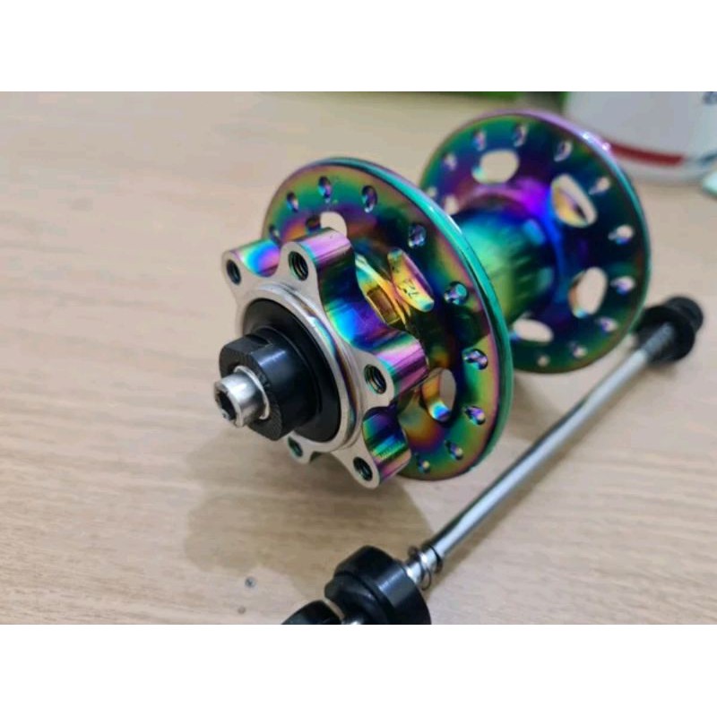 Hub Freehub XLR8 Rainbow Sealed Bearing . hub Free hub Pelangi Suara jangkrik Sixbolt Sealed Bearing