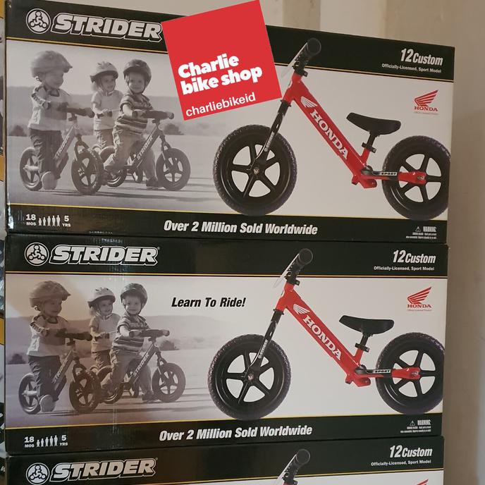 strider honda balance bike